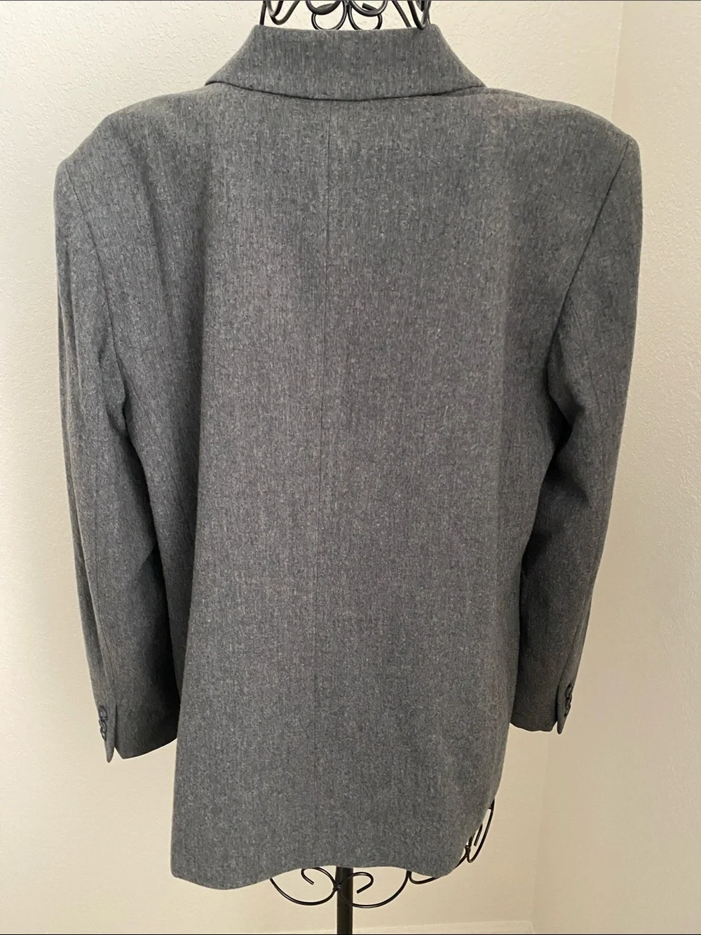 Vintage Pendleton Gray Women's Tailored Wool Blazer